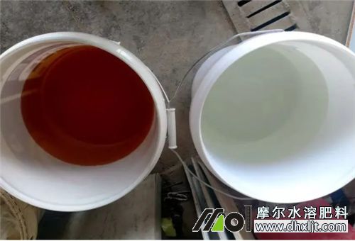 冲施肥溶解方法